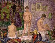 Georges Seurat The Models, Sweden oil painting artist